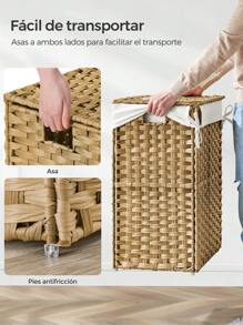 SONGMICS Laundry Baskets - Yellow Goose - View 2