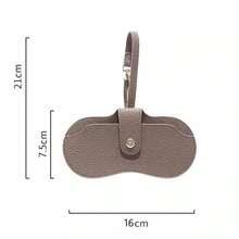 Túi đựng kính thời trang và đa năng, chịu áp lực và kẹp kính di động, hộp đựng mắt, hộp bảo vệ kính di động cho phụ nữ - Nhiều màu - Xem 10