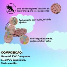 Girls Princess Sandals Spider Web Glitter Comfortable Birken Open Breathable Non-Slip - Màu Hồng baby - Xem 7