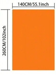 1 件绿色纯色野餐垫，清新简约风格，带流苏装饰，便携式户外防水速干野餐毯，适合旅行、聚会、派对、庆祝 - 彩色 - 查看 19