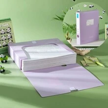 Caixa de Arquivo A4 Morand, Suporte de Documentos, Pasta de Arquivo de Contrato/Pessoal, Caixa de Armazenamento de Documentos de Plástico e Papel, De Volta às Aulas, Suprimentos Escolares