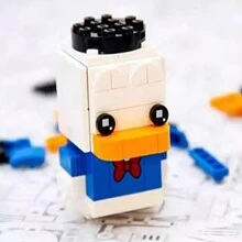 LEGO 40377 Donald Duck Disney Fangtouzi Children's Building Blocks Toy
