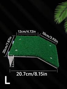 1pc Artificial Grass Platform Suitable For Turtles To Rest, Basking, And Climbing, Decor For Turtle Aquarium, Habitat