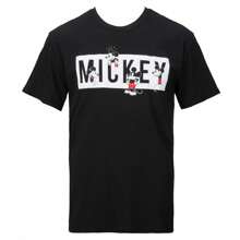 Mickey Mouse Overload Black Colorway Adult T-Shirt - Black - View 1