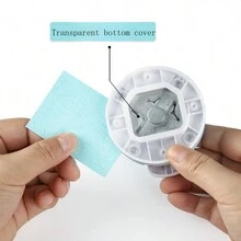 1 件蓝色 3 合 1 纸角圆角打孔机带废纸收集装置角刀适用于纸工艺品、照片、层压板、DIY、卡片制作 - 藍色 - 查看 7