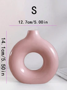 3/1 pezzo Vaso da fiori bianco, vaso floreale, decorazione, portafiori, accessori per la casa, vaso da fiori, vaso in plastica, contenitore per fiori freschi, decorazione da tavolo, vaso creativo, vaso per fiori artificiali, infrangibile, adatto per fiori freschi, feste, decorazioni per matrimoni, sala da pranzo, camera da letto, dormitorio, regali per la decorazione della casa, compleanno, laurea, ritorno a scuola, forniture scolastiche, vaso in vetro - Multicolore - Visualizzare 11