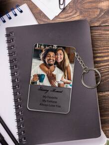 1 móc khóa ảnh và văn bản tùy chỉnh cho cặp đôi, móc khóa ảnh cặp đôi tùy chỉnh, móc khóa ảnh cá nhân hóa có văn bản, quà tặng ảnh cặp đôi tùy chỉnh, móc khóa acrylic cá nhân hóa, móc khóa ảnh cá nhân hóa có văn bản, móc khóa ảnh và văn bản acrylic, quà cưới, quà kỷ niệm, quà tặng cho anh ấy/cô ấy, ý tưởng quà tặng cho ngày lễ tình nhân, ngày của mẹ, ngày của cha, sinh nhật hoặc kỷ niệm, quà cưới, quà tặng cho cặp đôi, quà tặng tốt nhất cho mẹ, bố, vợ, chồng, bạn gái, bạn trai - Văn bản + Kiểu ảnh 3 - Xem 4