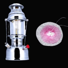 1 pieza Malla de recubrimiento para lámpara de gas de queroseno para camping al aire libre - Rosa - Ver 8