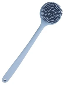 硅胶长柄沐浴刷背部清洁刷淋浴去角质刷身体按摩器、包、收纳袋、储物袋、发夹 - 矽膠長柄搓澡刷 - 查看 9