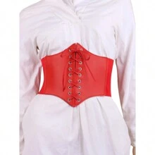Shapewear Corset Underbust Sexy Slimming Waist Elastic Women's Belt Size 60-90 Cm National Shipping - 紅色 - 查看 1