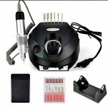 Taladro De Uñas Profesional De 35000 Rpm - Negro - Ver 3