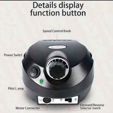 Taladro De Uñas Profesional De 35000 Rpm - Negro - Ver 4