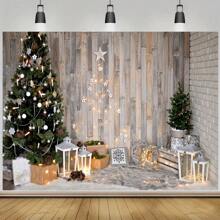 1 pièce Toile de fond pour photographie de fête de Noël - , parfaite pour les célébrations des fêtes et anniversaires, Halloween, décoration d'Halloween