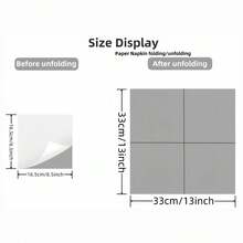 AFYPRTY 20pcs/Bag Christmas Napkins Merry Christmas Gold Patterned Napkins 6.5-Inch Two-Layer Native Wood Pulp Paper Suitable For Christmas Party Decoration Restaurant Kitchen Supplies,Christmas - Multicolor - View 6