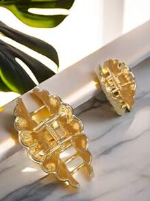 2 Stück/Set elegante Metall Muschel Haarspange Ozean Serie Haarclip für Frauen und Mädchen Geburtstagsgeschenk perfekt für beste Freundin Haarclip Haarclips Haarklammer Haarspangen Haargreifer Clip, Krallclip Herbst Winter Haarzubehör für Frauen für Urlaubsoutfits Frau