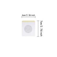 10/20pcs Belly Button Patches, Natural Massage Patch For Body Care - White - View 4