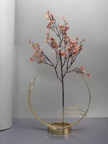 4 件咖啡色秋花人造满天星散花，可用作 DIY 花束、厨房、办公室、卧室、餐桌装饰、秋季装饰、人造花、咖啡色满天星、人造植物、家居装饰、感恩节、万圣节 - 咖色 - 查看 7