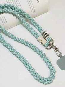 长编织户外登山手机挂绳带 - 蜜蜂形手机壳支架，可调节斜挎肩带，耐用，适合男女，送给母亲、家人、朋友、生日、节日的礼物，手机挂饰，手机链 - 彩色 - 查看 5