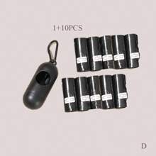 1pc Portable Baby Stroller Garbage Bag Holder With 5pcs Portable Plastic Bagsbaby Shower Family Decorations Gifts - Multicolor - View 7