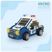 8-In-1 1600+ Piece Challenging Car Building Block Set, Including Race Cars, Sports Cars, Off-Road Vehicles, Police Cars, Etc. Classic Designs For Desktop Display, Window Decorations, Holiday & Back-To-School Gifts. (Paintable Decals Included)