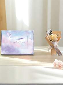 Bó hoa mini nhân tạo gồm 1 hoa hồng, 1 hoa baby's breath và 1 hoa hồng khác, được gói trong giấy, kèm theo một bông hoa xà phòng. Thích hợp làm quà tặng sinh nhật hoặc kỷ niệm cho mẹ, bạn gái, bạn bè, quà tặng Ngày của Mẹ, quà tặng Ngày Valentine, quà tặng đám cưới, trang trí nhà cửa hoặc bàn làm việc, quà sinh nhật cho phụ nữ, quà tặng Ngày Valentine, v.v. - Phong cách D - Xem 11