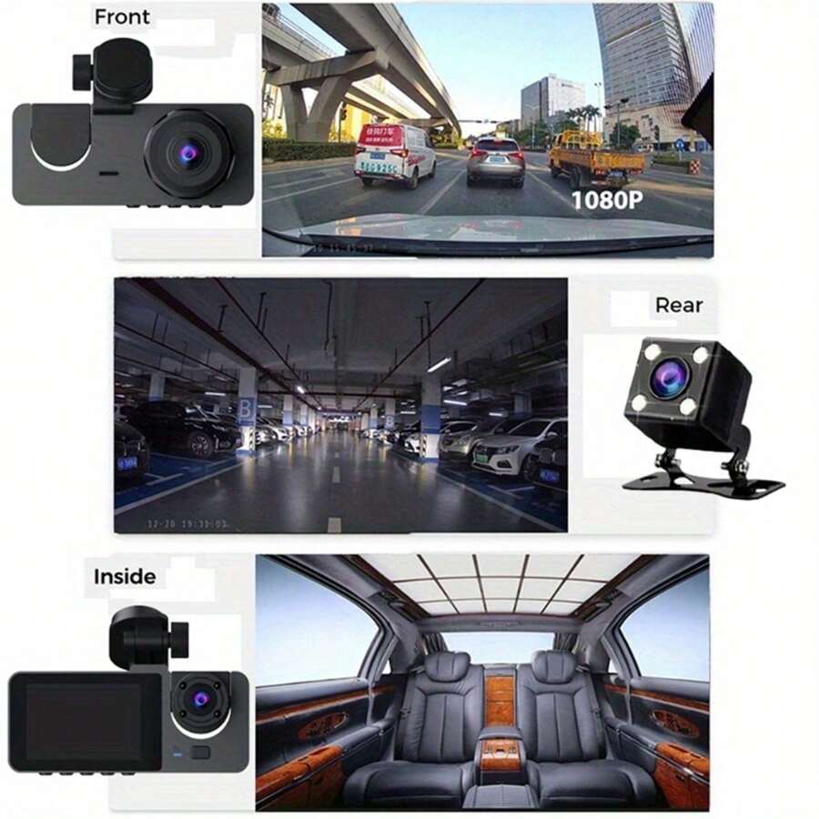 Car Dashcam Car Camera, 4K Full Ultra High Definition Car Camera Front