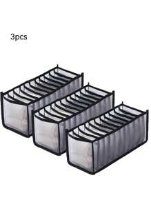 1pc/3pcs/4pcs/5pcs 11-Compartment Simple Mesh Underwear Socks Clothes Organizer Box, Suitable For Home Closetpencil Case Room Decor Decor Home Decor Kitchen Wall Decor Bedroom Decor School Supplies School Decor Decorations Decor Festival Decor Room Decor Home Decor Decor Bedroom Decorbedroom,Organizer,Organiser,Home Storage,White T Shirt Women,Black Pants Women,Ladies Winter Clothes,Dress,Winter Clothes For Ladies,Elegant Woman Dresses,White Shirt For Ladies,Long Sleeve,White Jumpsuit For Women,Spring Dresses For Women,Spring Outfits For Women,Spring,Spring Clothes,Minimalist,Summer Tops