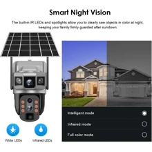 10X Digital Zoom 4G IP Camera 12MP 6K Solar CCTV Surveillance Outdoor IP66 Waterproof Monitor Pir Motion Detect Night Vision V380PRO Camera - 4G 12MP Digital Zoom Camera - View 8