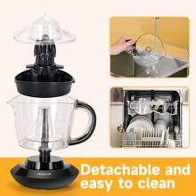 1pc Aigostar Orange Juicer Machine With Dual-Direction Juicing, Modular Design, Adjustable Filter, 2 Juicing Heads, 700ml Large Capacity, 40W, For Oranges, Grapefruits, Lemons - EU F Type Plug(220-240V) - View 7