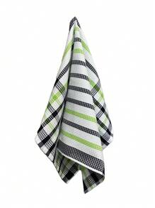 SHENG CHUN 1pc Waffle Weave Tea Towel, Non-Shedding & Colorfast, Kitchen Dishcloth, Thick Solid Color Tea Table Cloth, Super Absorbent Microfiber Cloth - Multicolor - View 12