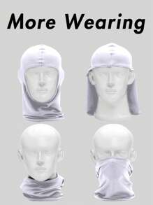 Musion 1pc Halloween Full Face Mask Scarely Pumpkin Print Halloween Costume Ski Mask Joker Cycing Balaclava For Party - Multicolor - View 7