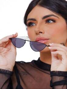 Women's Cat Eye  For Night PartiesCasualSexy - 黑色 - 查看 4