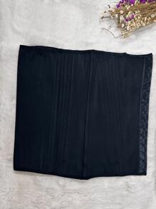 Women's Shaping Belt With 12 Abdominal Reducing Ribs Princess Catarina - màu đen - Xem 4