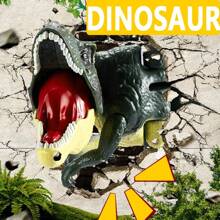 Decompression Simulated Dinosaur Model Teenagers's Toys Dynamic Pressing Tyrannosaurus Rex Gift Decoration Toys,Creative Prank Gifts, Halloween And Christmas Gifts