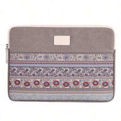 canvas artisan 帆布工匠防震笔记本电脑内胆包帆布笔记本电脑包超薄防水笔记本电脑保护套、笔记本电脑包、便携式笔记本电脑内胆包，兼容 Macbook