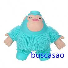 Anti Stress Autistic Monkey Squish Toy Doll - Azul - Ver 1