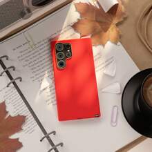Premium Case Cover Compatible With Samsung A02 A05 A10 A12 A14 A15 A20 A21S A32 4G A34 5G A54 M02 M23 M51 F13Note 20 J5 Prime Premium Velvet Silicone Case - 紅色的 - 查看 9