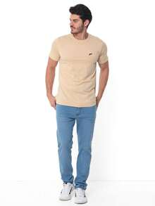 Kit Of 3 Men's 100% Cotton Casual Shirts Without Prints Launch 2024 - 米色 - 查看 7