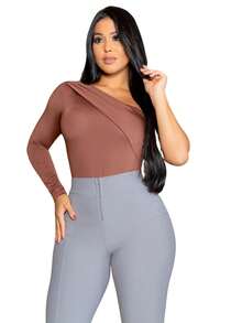 Calça Feminino Skinny Montaria Com Ziper E Detalhes Dos Lado