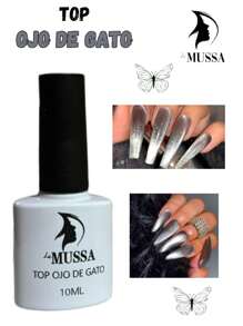 GEL TOP OJO DE GATO MUSSAS EFECTO OJO DE GATO - transparente - Ver 1