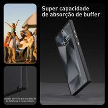 Capa Capinha premium SAM A02 A05 A10 A12 A14 A15 A20 A21S A32 4G A34 5G A54 M02 M23 M51 F13Note 20 J5 Prime Capa de Silicone de Veludo Premium - preto - Visão 5