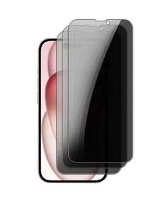 3 miếng kính cường lực chống nhìn trộm bảo vệ màn hình tương thích với iPhone 16 15 14 13 12 11 Pro Max XR X XS Max 7 8 Plus - màu đen - Xem 32