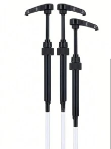 8cc 3pcs/5pcs Black/White/Gold Syrup Pumps, Syrup Pumps For 750ml/25.4oz Bottles, Syrup Pumps For Coffee Syrup Snow Cones, Creative Spice Bottle Pumps, Sauce Pump Dispensers, Pump Dispensers, Multi-Function Pump Dispensers For Oil Bottles, Kitchen Tools),No-Mess, Fixed Angle Design, Anti-Clog, Spill-Proof, Easy-Flow, Fits Multiple Brands - Torani, DaVinci, Skinny, Upouria, Holy Kakow, And 1883