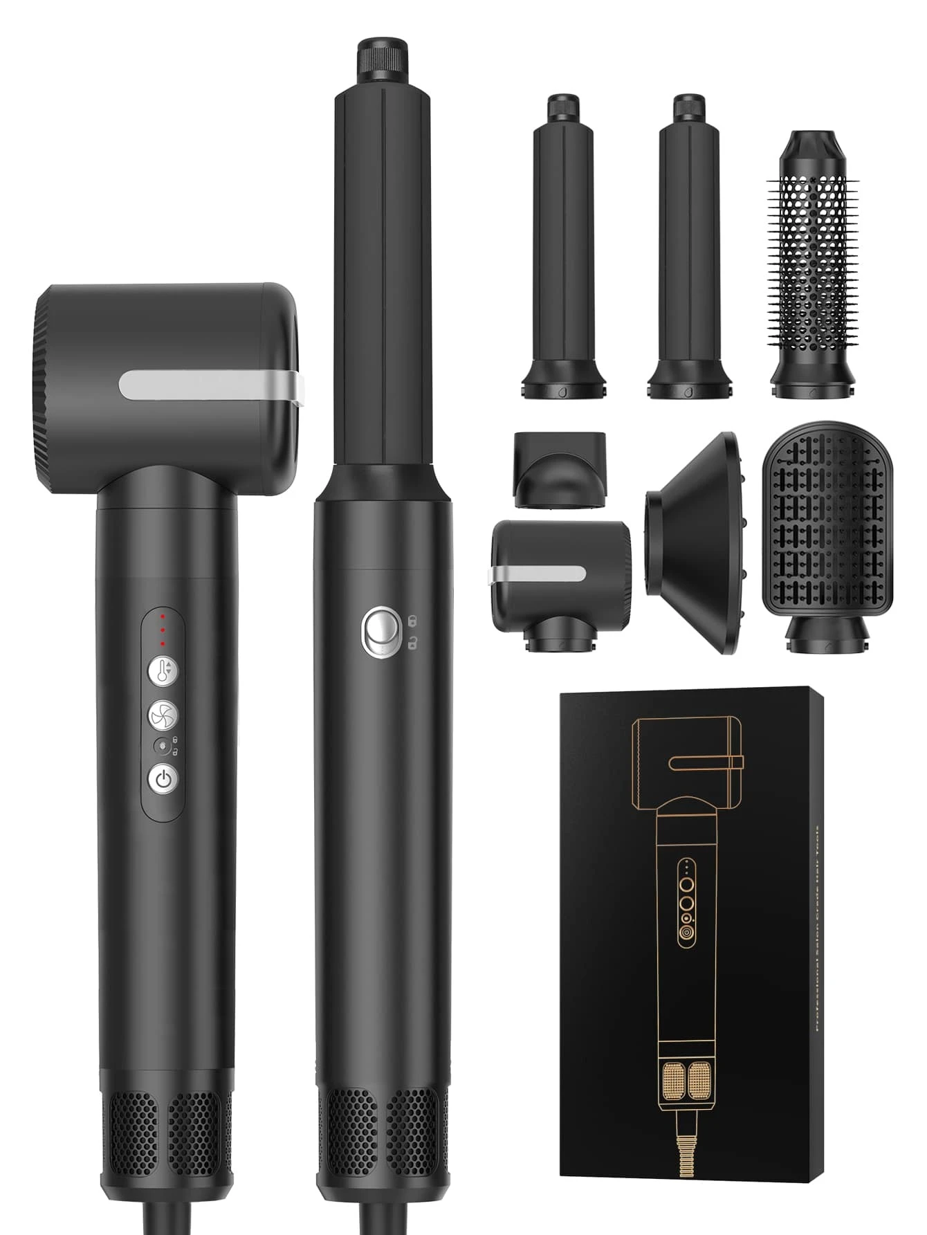 UKLISS Airstyler 6in1 Hairstyler Set - Heißluftbü Produktbild-Vorschau 7