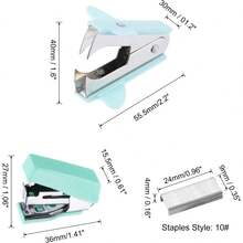 Bộ 1 kim bấm, Thích hợp cho trường học, gia đình và văn phòng - bộ kim bấm - Xem 2