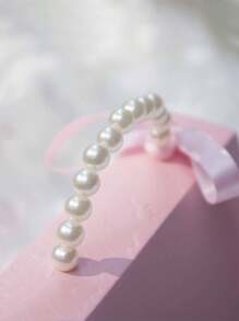 20pcs/10pcs-Faux Pearl Decor Gift Box, Simple Wrapping Bag For Party,Pearl Handle Decor Paper Gift Box,Exquisite Pink Gift Packaging Box For Valentine's Day Wedding Gift Box,Festival Gift Box,Letterpress Printing Flower Candy Box Mini Packaging Bags Paper Box For Gift Set Box Small Gift Bags Wedding Favors Party Decor,Valentine's Day Decorations, Valentine's Day Gift Box - Pink - View 7