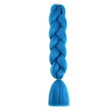 Soft Bubble Braids Hair Extensions 24inch - Colored Braiding Hair High Temperature Synthetic Fiber Jumbo Braiding Hair Extensions For Girl - Multicolor - View 41