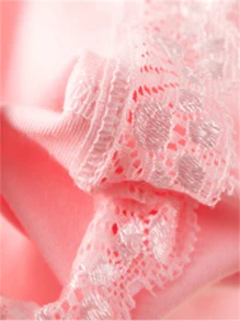 Tween Girl Solid Color Bow Decor Casual Leggings - Multicolor - View 5