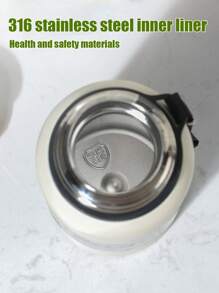 1 bình nước cách nhiệt hai lớp bằng thép không gỉ 316 dung tích 33,81oz/1000ML có nắp và tay cầm chống rò rỉ - Giữ nóng hoặc lạnh trong 6-8 giờ - Hoàn hảo cho thể thao và du lịch, bình nước trên ô tô, cốc cà phê di động, cắm trại, trở lại trường - mặc định - Xem 6