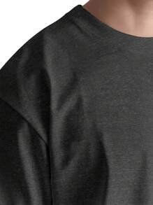 Money Bear T-Shirt Casual Bear T Shirt Custom 100% Cotton Streetwear - 深灰色 - 查看 3